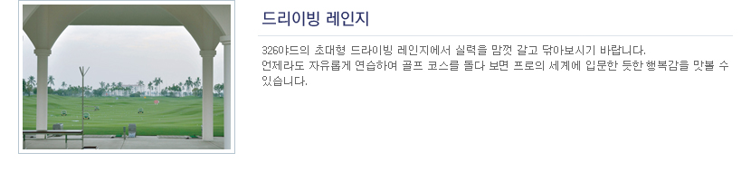 드라이빙 레인지